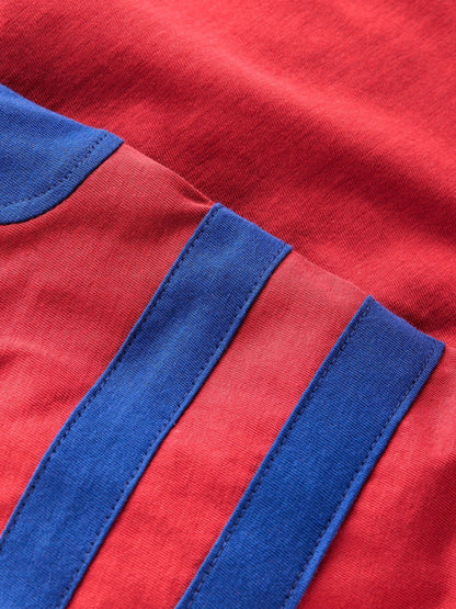 Dsiney Kidz - Boden Red Colour Block T-Shirt image 3