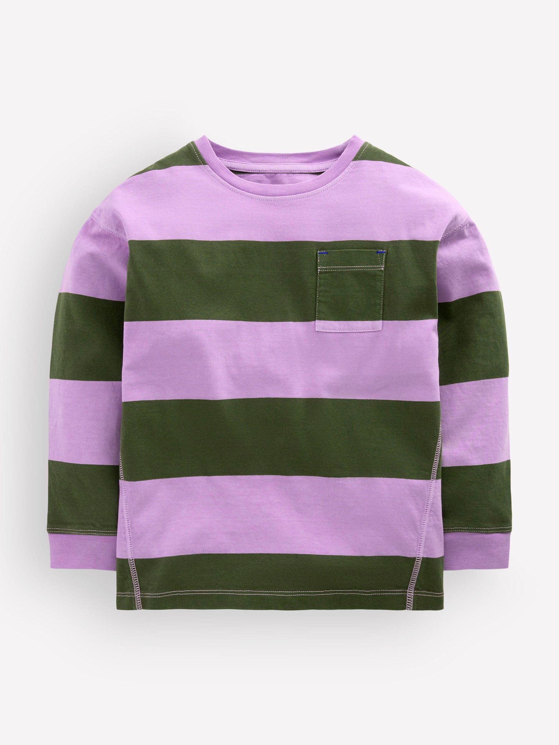Dsiney Kidz - Boden Purple Long Sleeve Garment Dye T-Shirt image 2