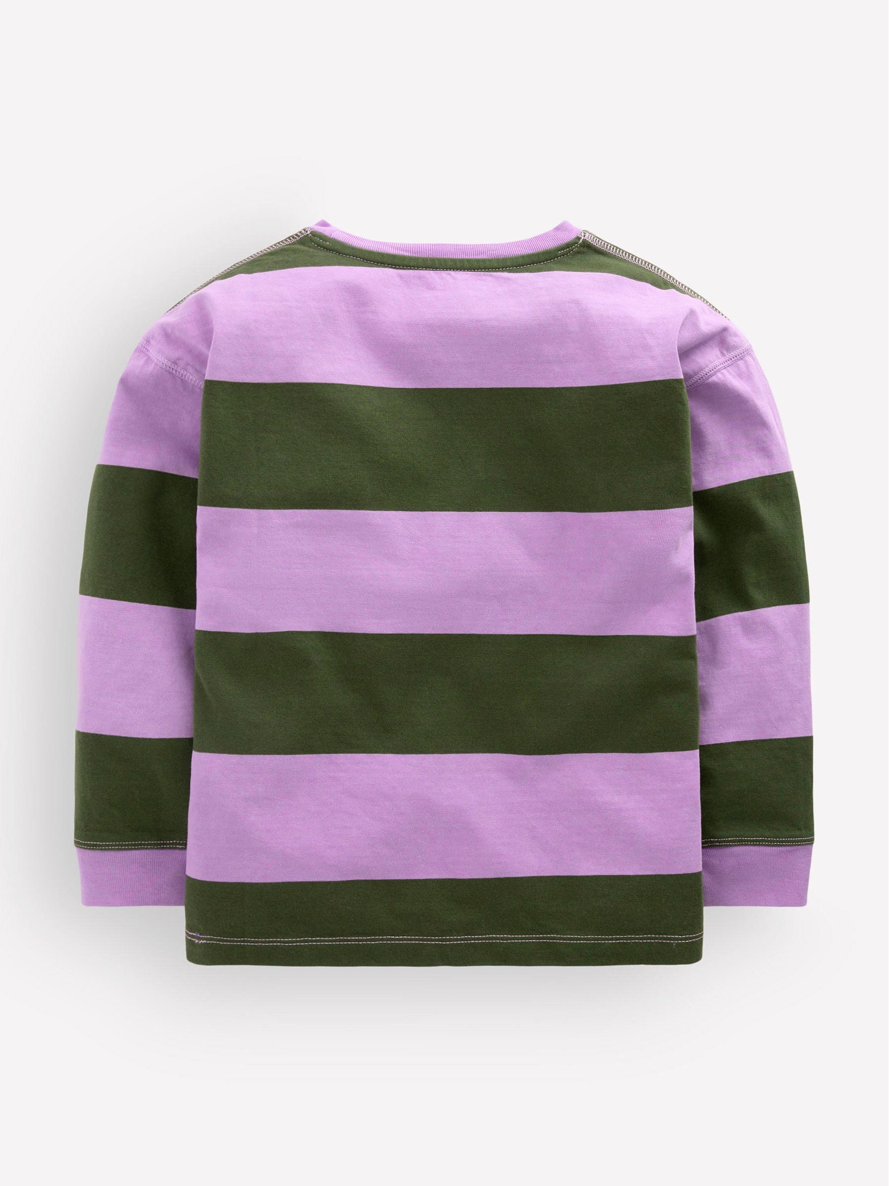 Dsiney Kidz - Boden Purple Long Sleeve Garment Dye T-Shirt image 3