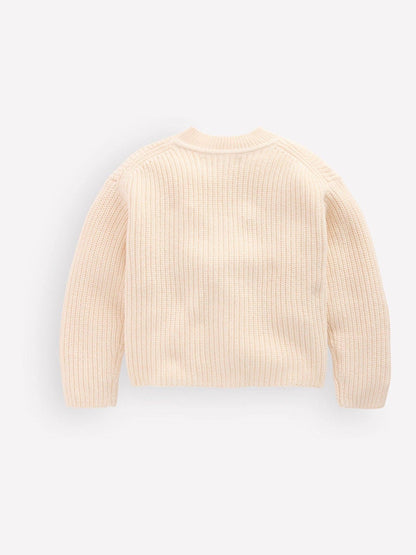 Dsiney Kidz - Boden Cream Chunky Everyday Cardigan image 2