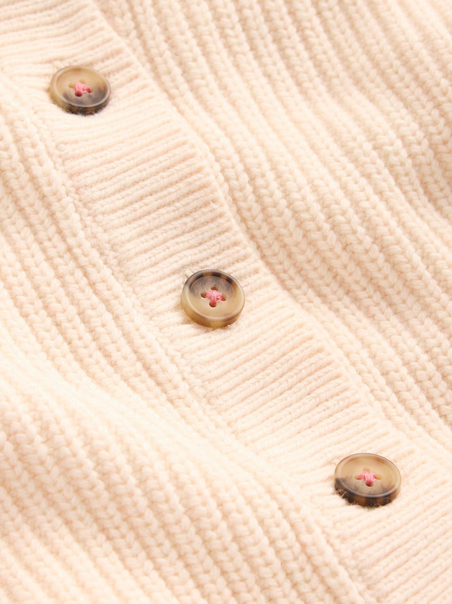Dsiney Kidz - Boden Cream Chunky Everyday Cardigan image 3