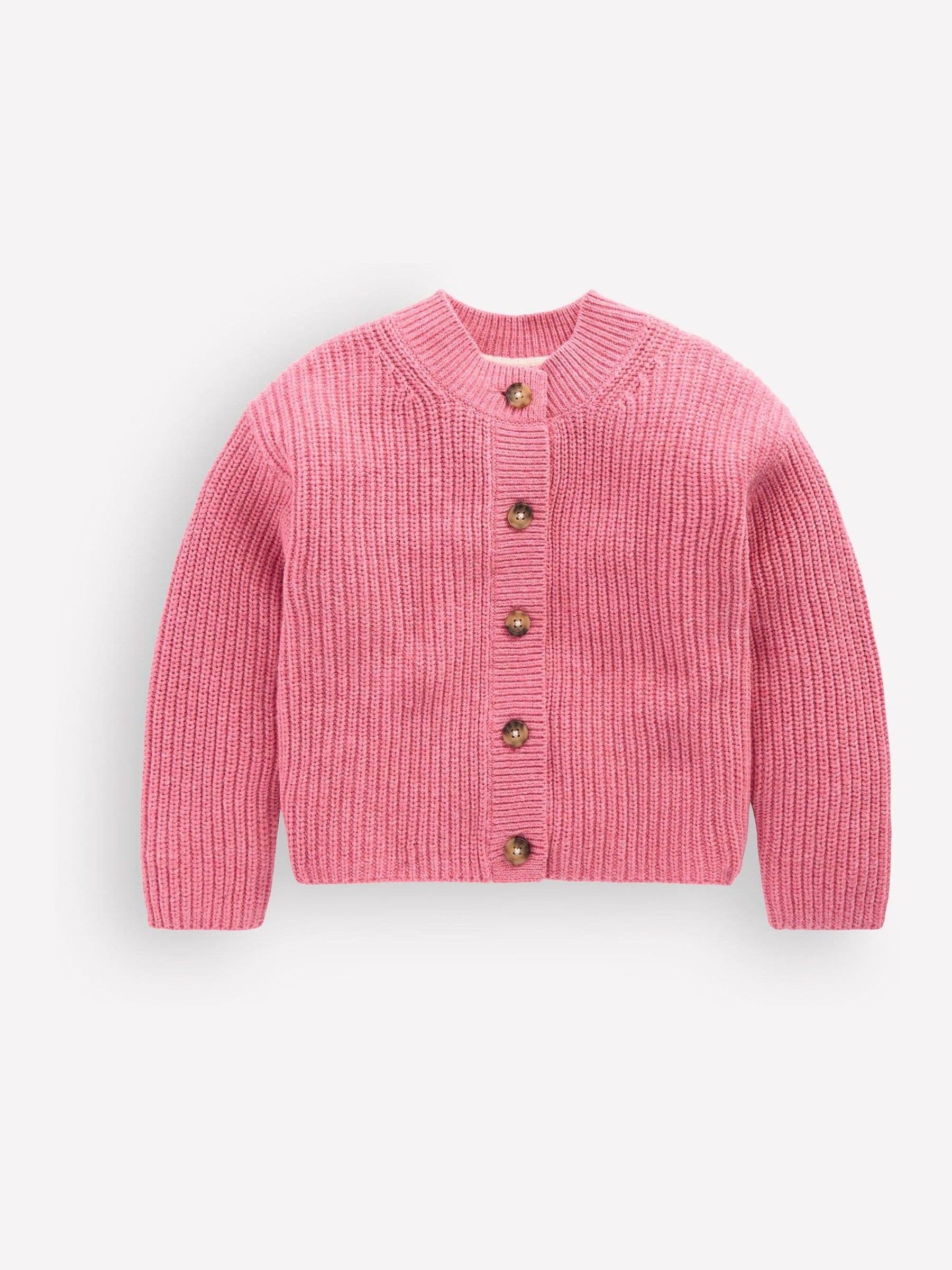 Dsiney Kidz - Boden Pink Chunky Everyday Cardigan image 1