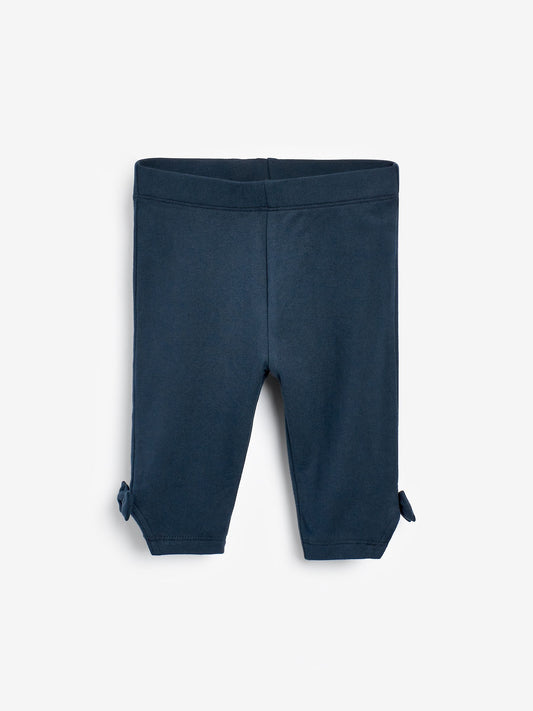 Navy Cropped Leggings (3mths-7yrs) image 1