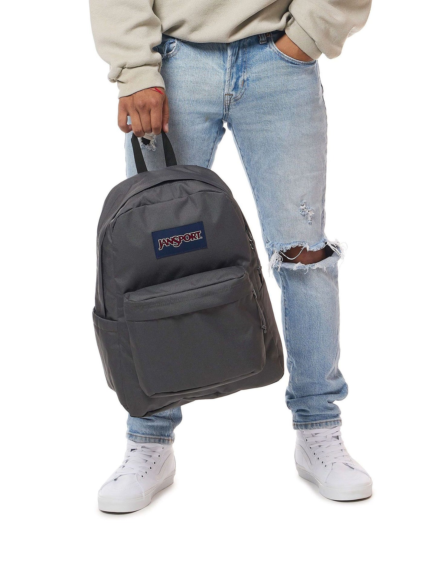 Jansport Grey Superbreak Plus Bag image 1