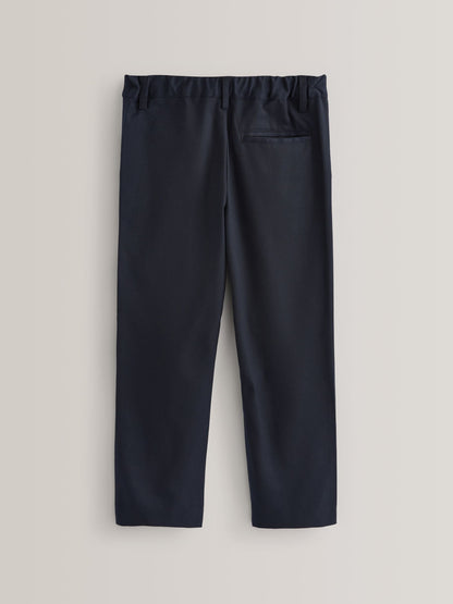 Dsiney Kidz - Navy Plus Waist Straight Leg School Trousers (3-17yrs) image 2