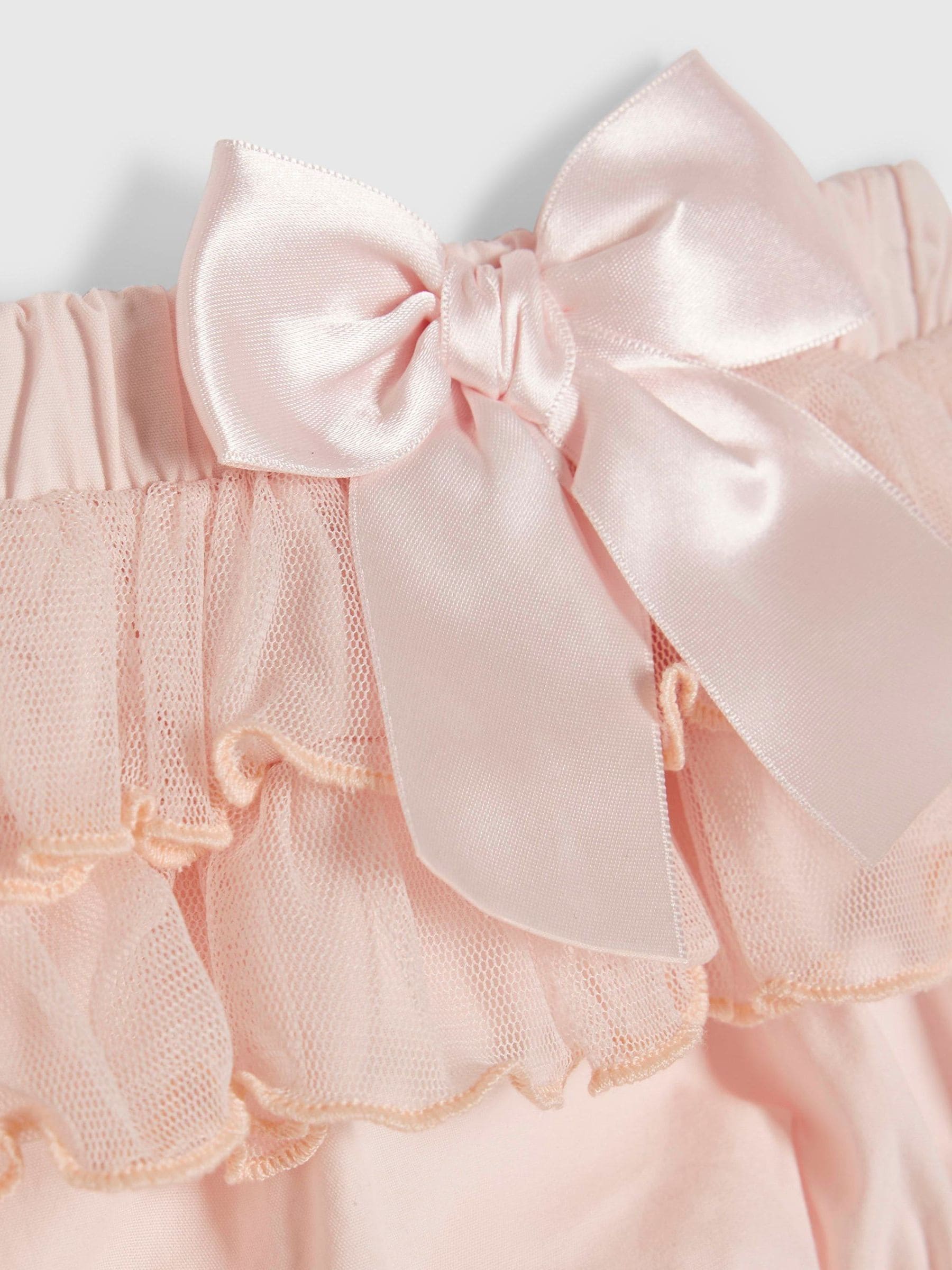 Dsiney Kidz - River Island Pink Frill Bloomer Set image 4