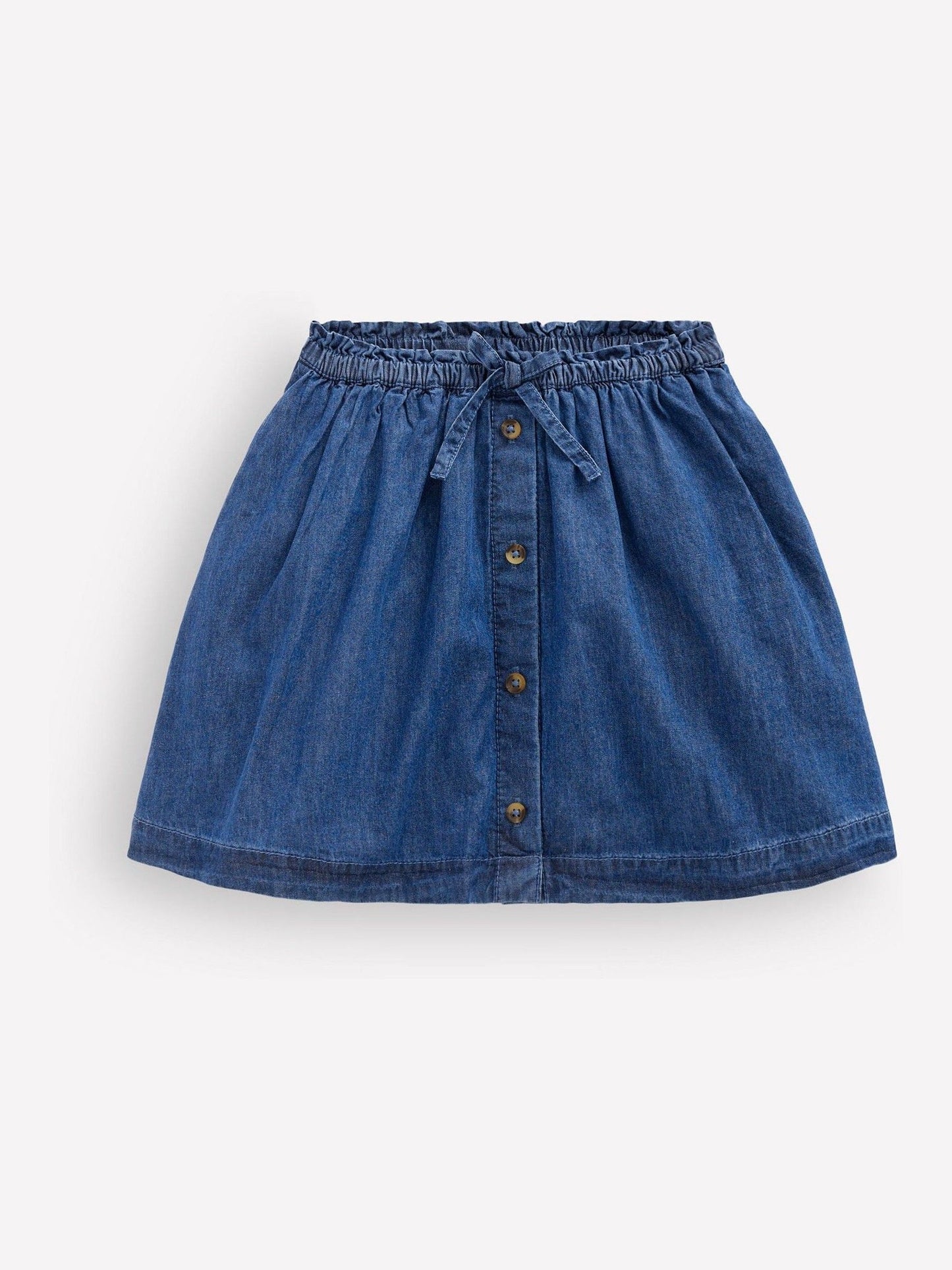 Dsiney Kidz - Boden Blue Woven Button-through Skirt image 4
