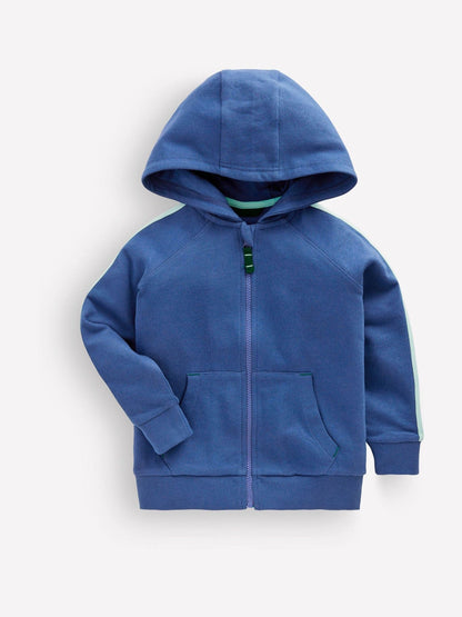 Dsiney Kidz - Boden Blue Tape Detail Zip-Through Hoodie image 1