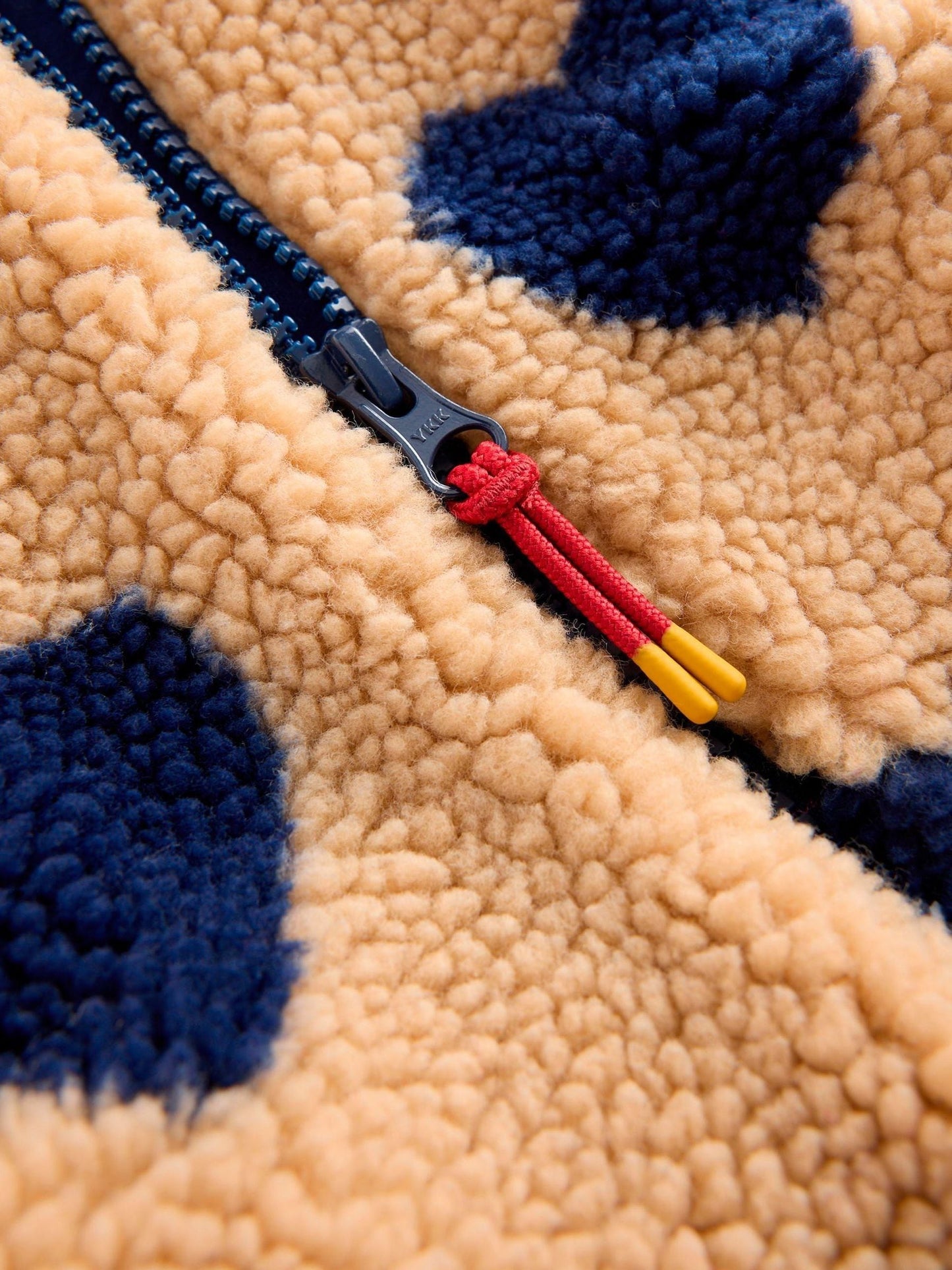 Dsiney Kidz - Boden Natural Relaxed Borg Zip-Through Jacket image 3