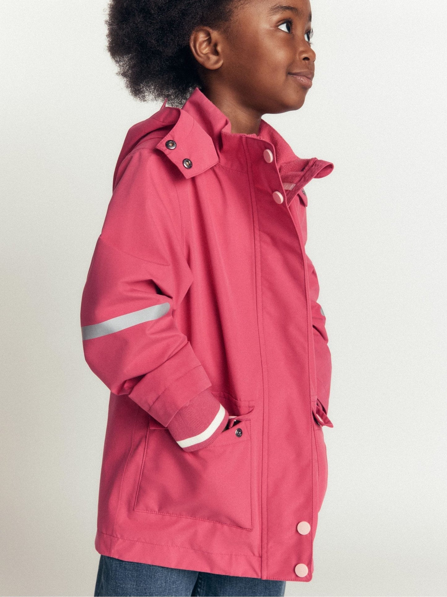 Dsiney Kidz - Boden Pink Waterproof Fisherman's Jacket image 1
