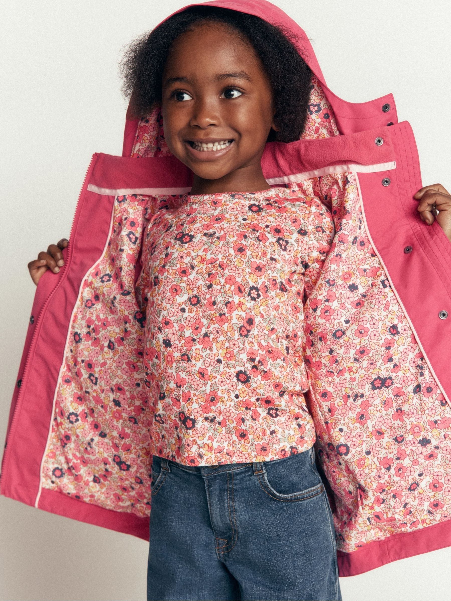 Dsiney Kidz - Boden Pink Waterproof Fisherman's Jacket image 3