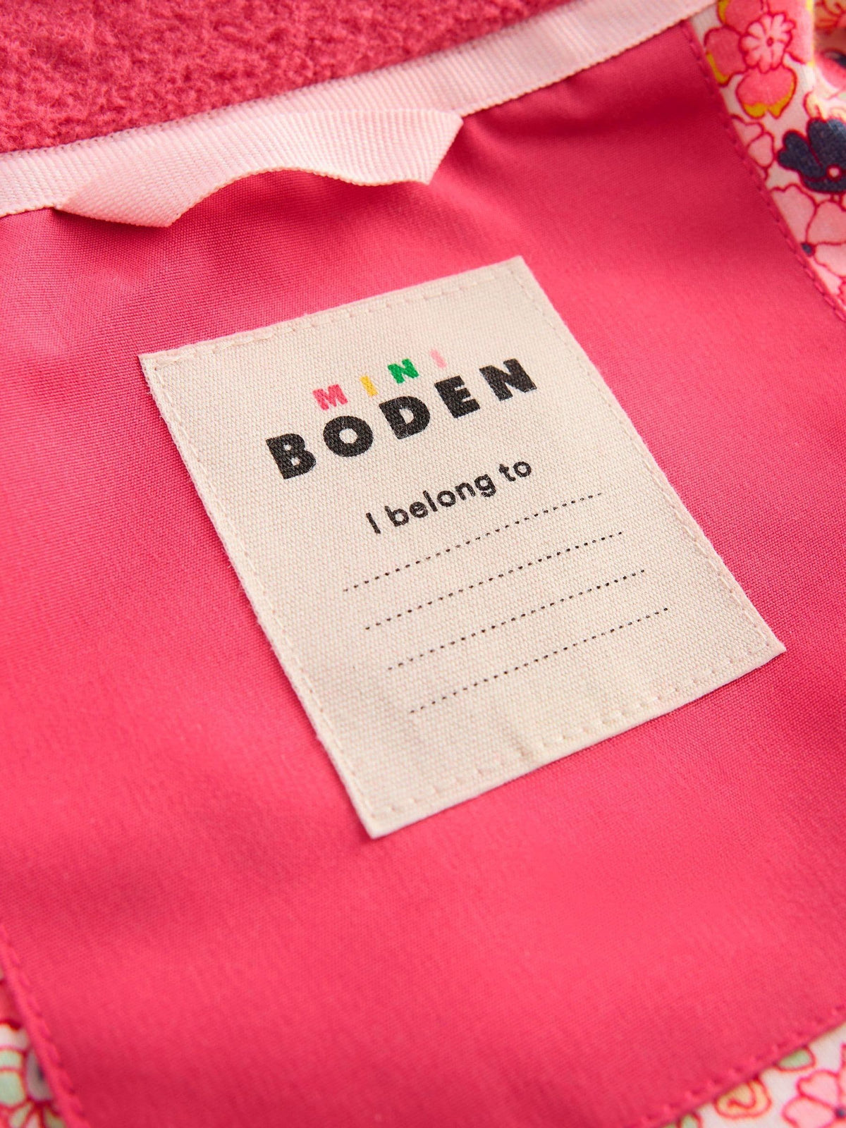 Dsiney Kidz - Boden Pink Waterproof Fisherman's Jacket image 6