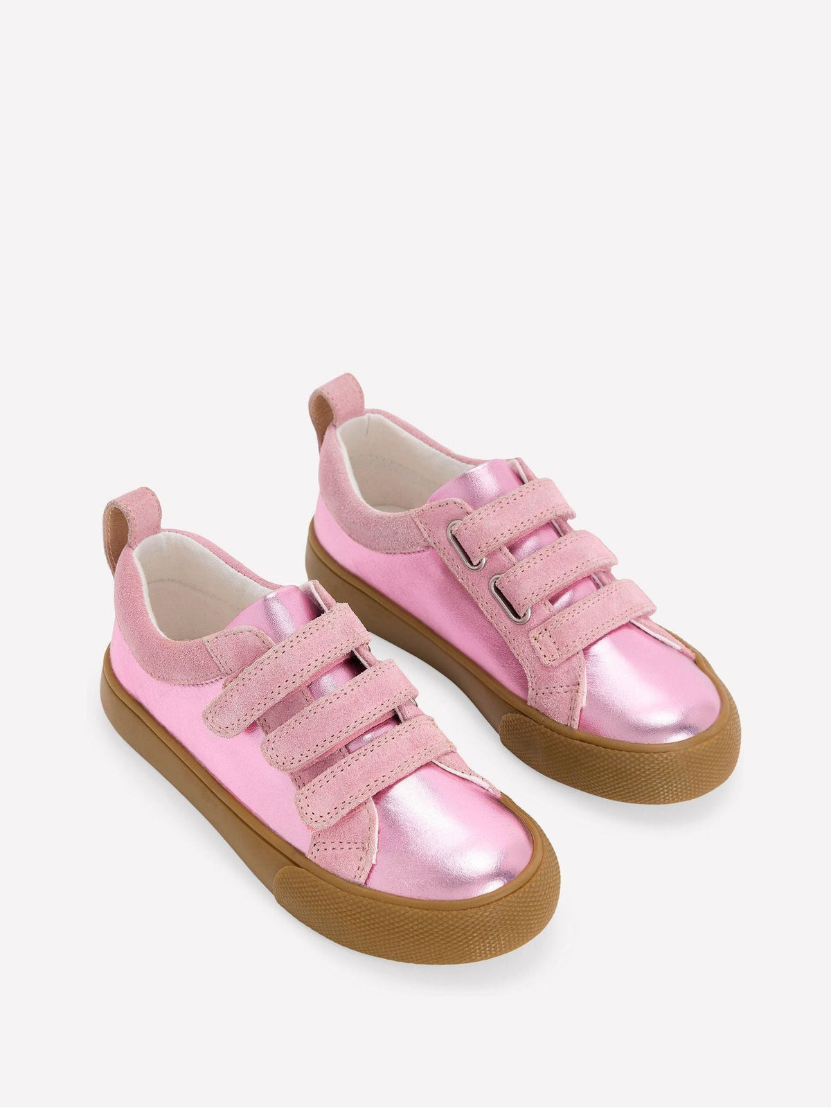 Boden Pink Velcro Low Top - image 2