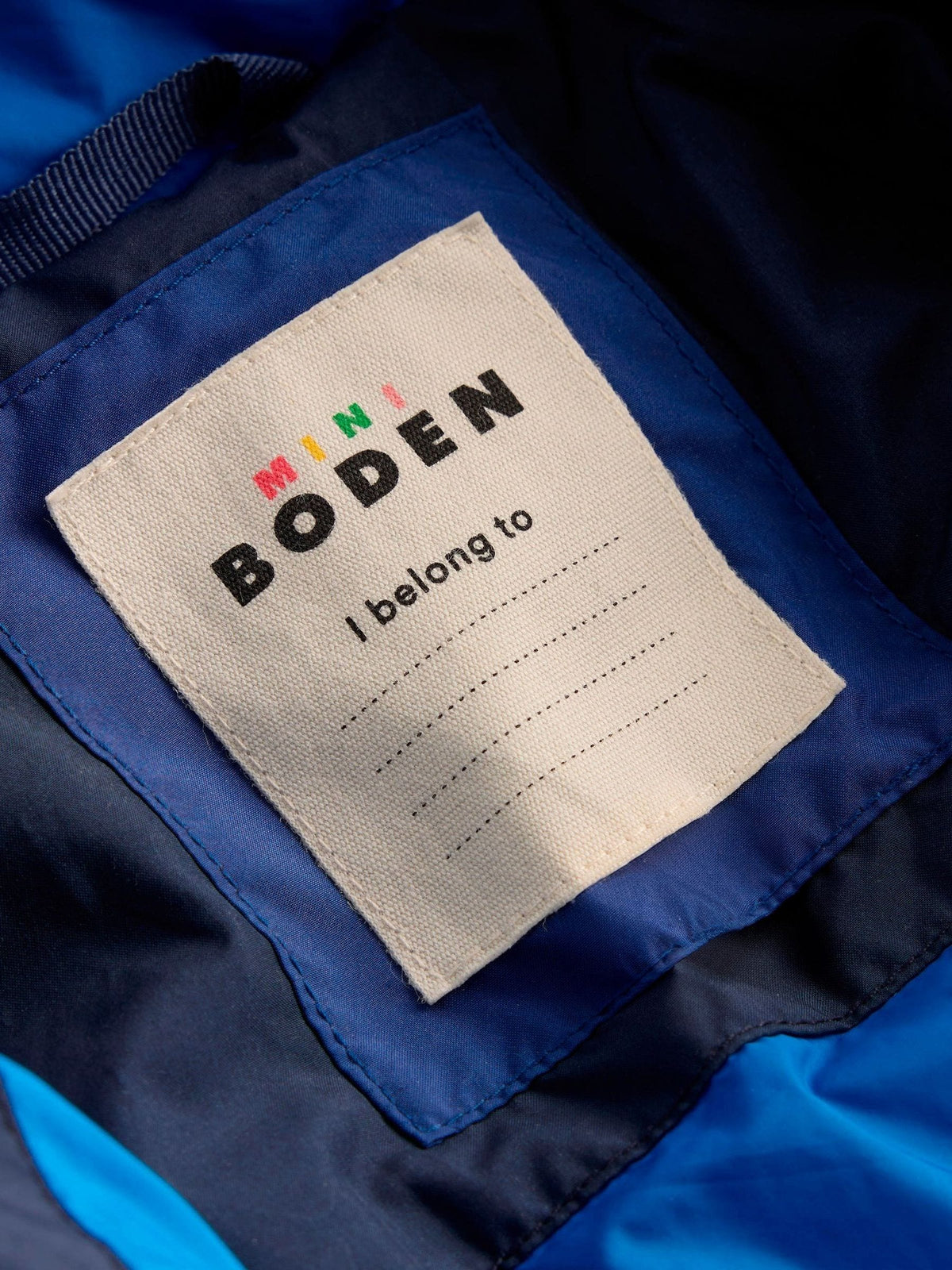Dsiney Kidz - Boden Blue Quilted Borg Jacket image 4