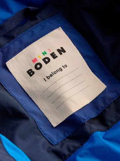 Dsiney Kidz - Boden Blue Quilted Borg Jacket image 4