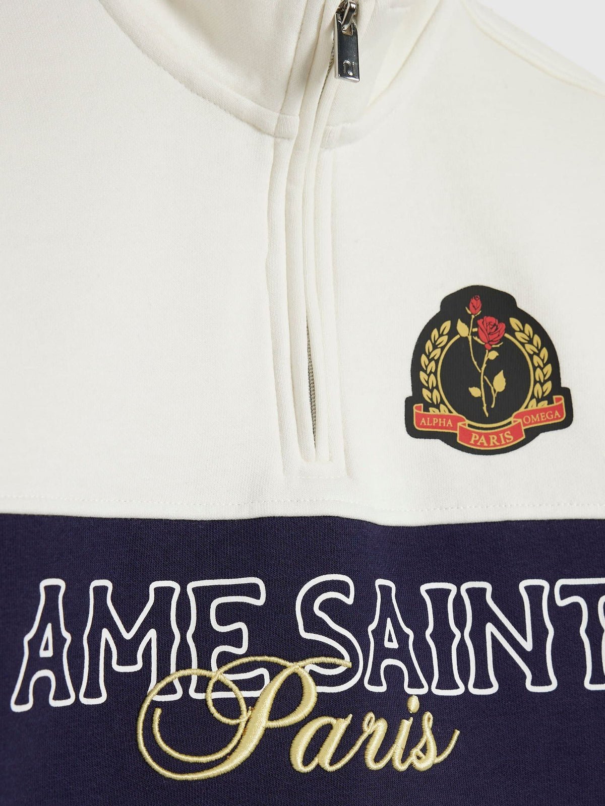 River Island White Ame Saint Funnel Sweater & Joggers Set - image 4
