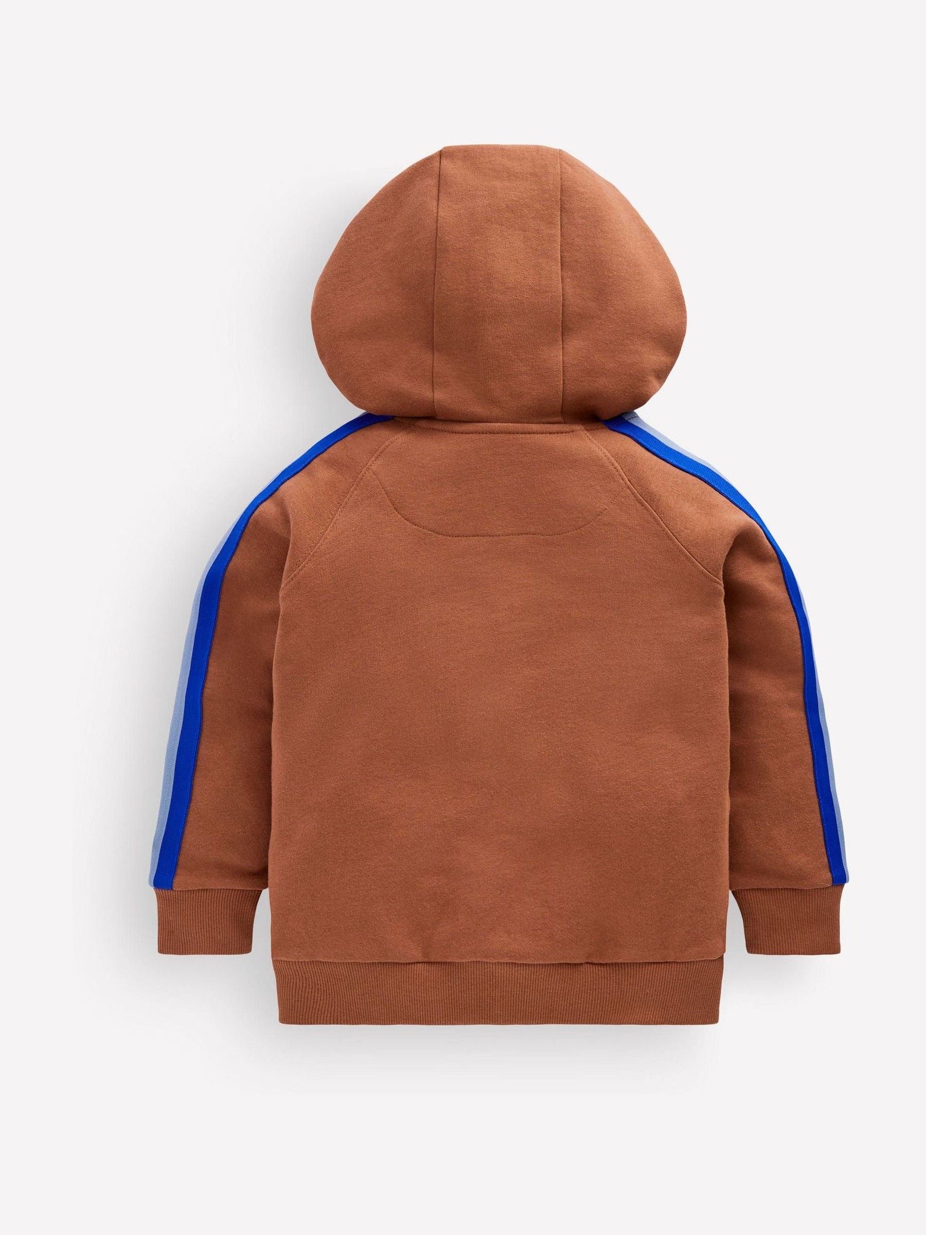 Dsiney Kidz - Boden Brown Tape Detail Zip-Through Hoodie image 2