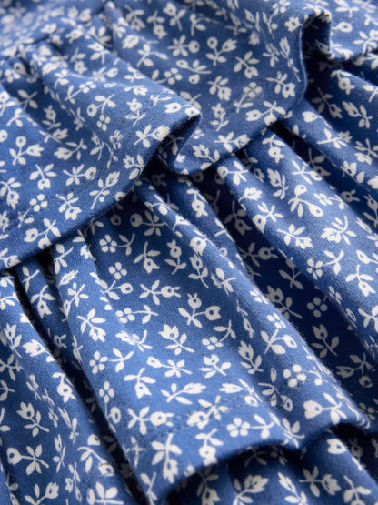 Dsiney Kidz - Boden Blue Ruffle Skirt Jersey Dress image 3