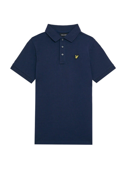 Dsiney Kidz - Lyle & Scott Navy Blue Plain Polo T-Shirt image 5