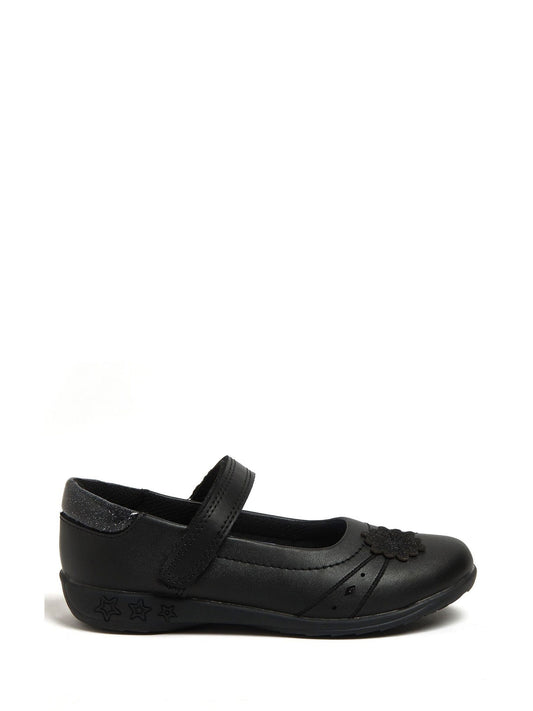 Character Black Disney Frozen School Shoes image 1