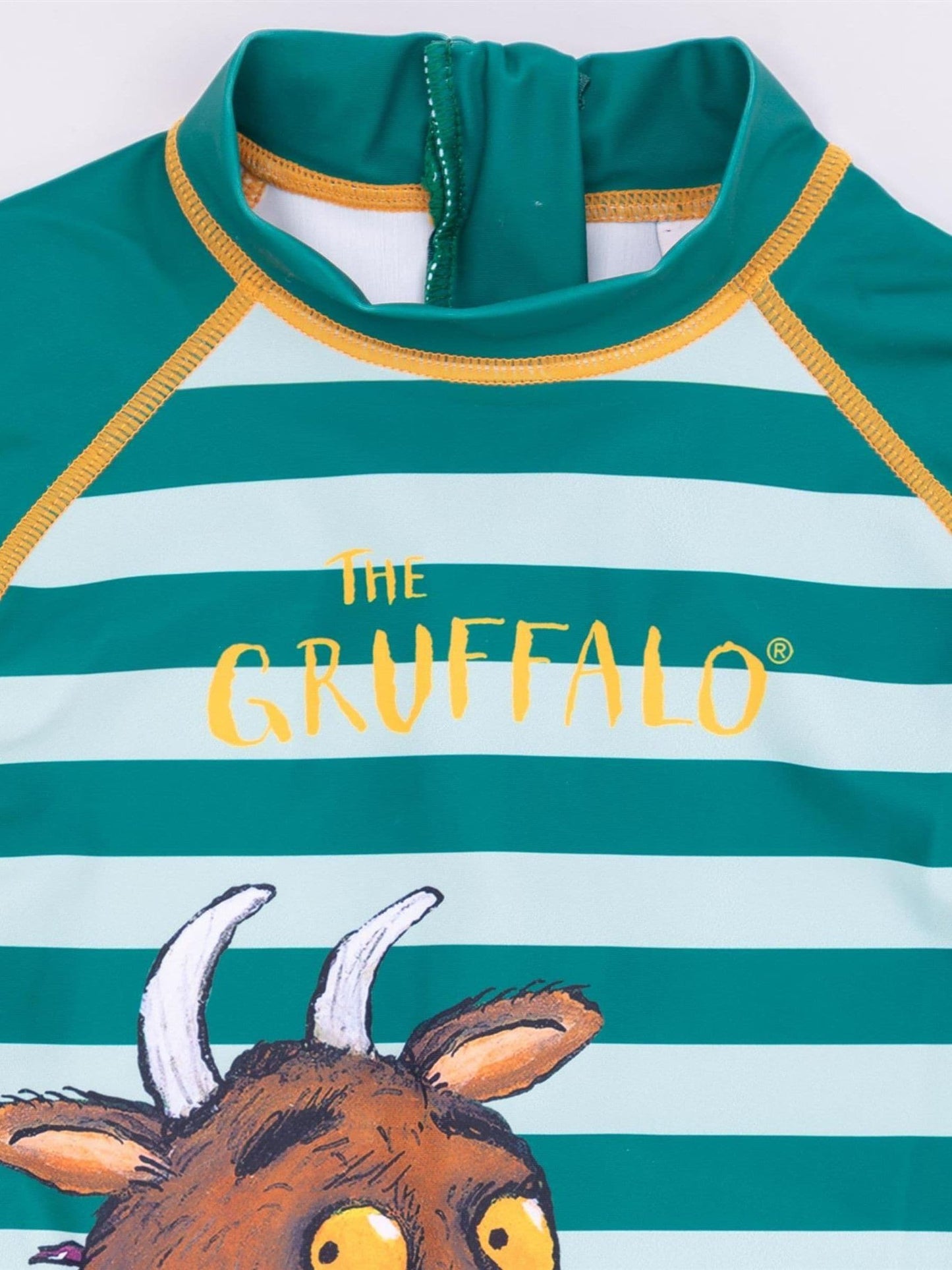 Dsiney Kidz - Vanilla Underground Green Gruffalo Boys Licensing Short Sleeve Sunsafe Suit image 3
