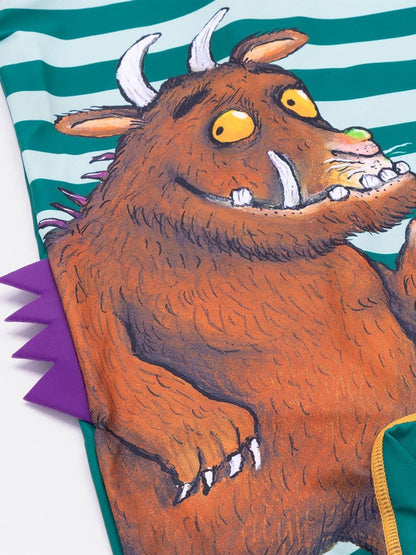 Dsiney Kidz - Vanilla Underground Green Gruffalo Boys Licensing Short Sleeve Sunsafe Suit image 4