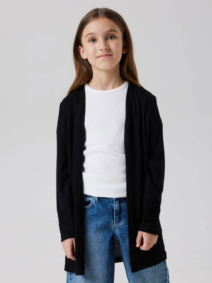 Dsiney Kidz - Name It Black Open Knit Cardigan image 1