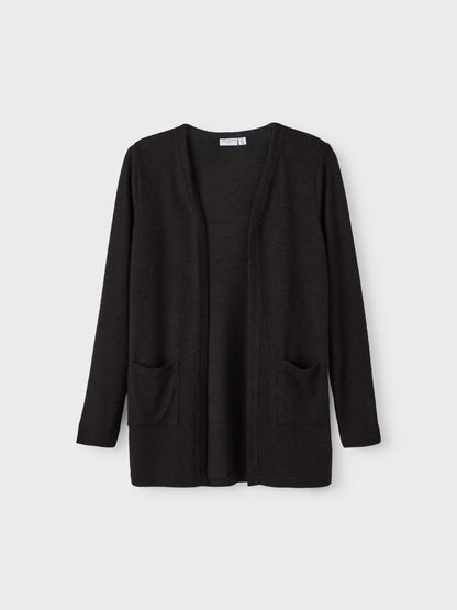 Dsiney Kidz - Name It Black Open Knit Cardigan image 2