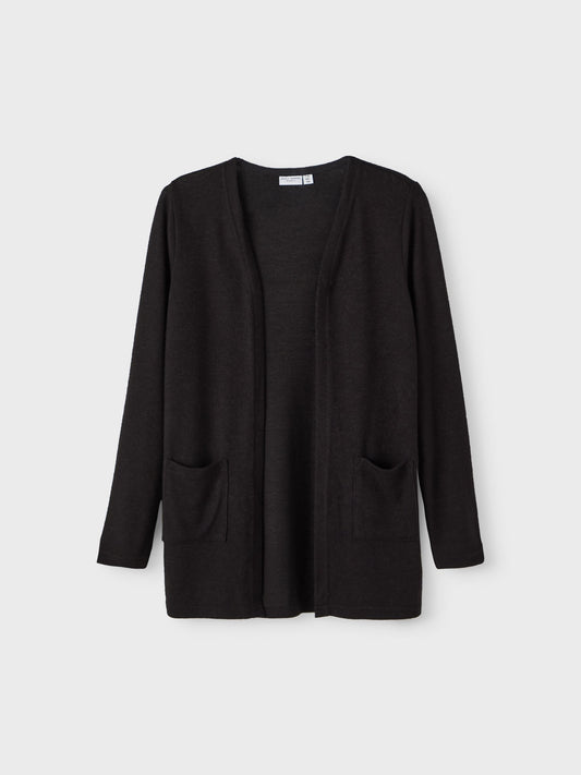 Dsiney Kidz - Name It Black Open Knit Cardigan image 2