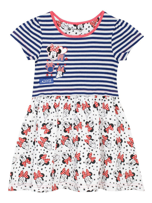 Character Blue Girls Disney Minnie Mouse Dress image 1