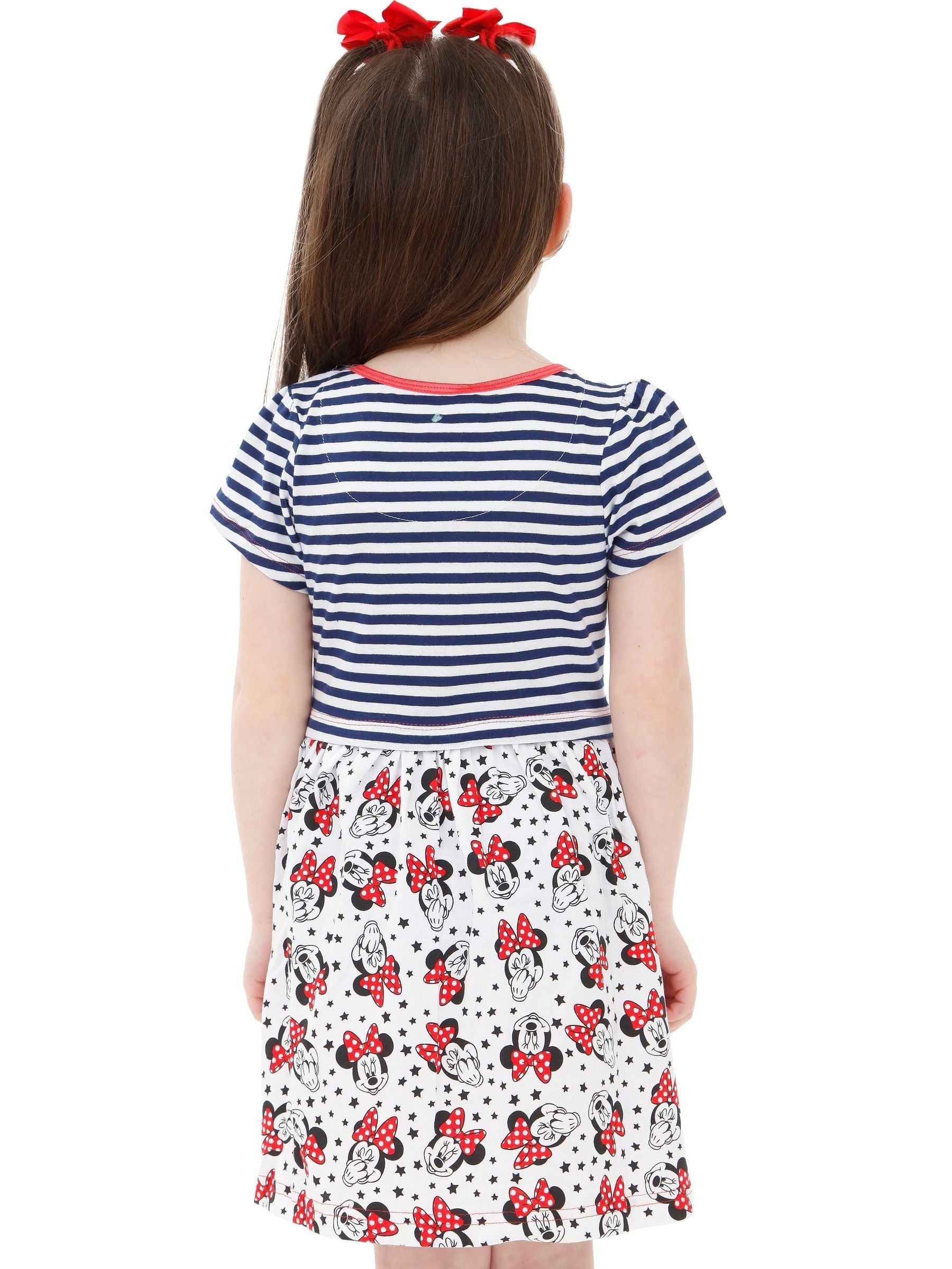 Character Blue Girls Disney Minnie Mouse Dress image 4