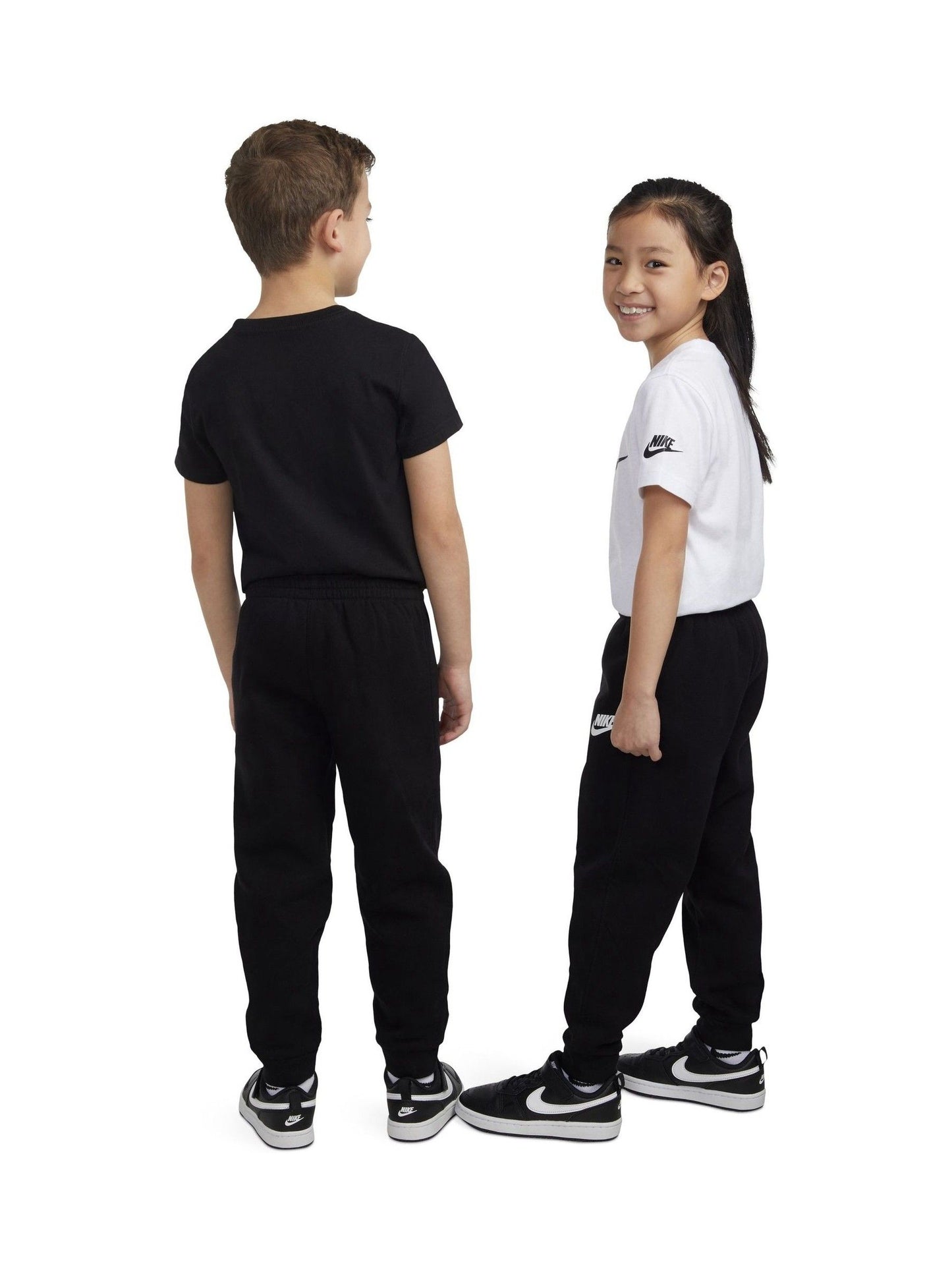 Nike Black Little Kids Club Fleece Joggers image 2