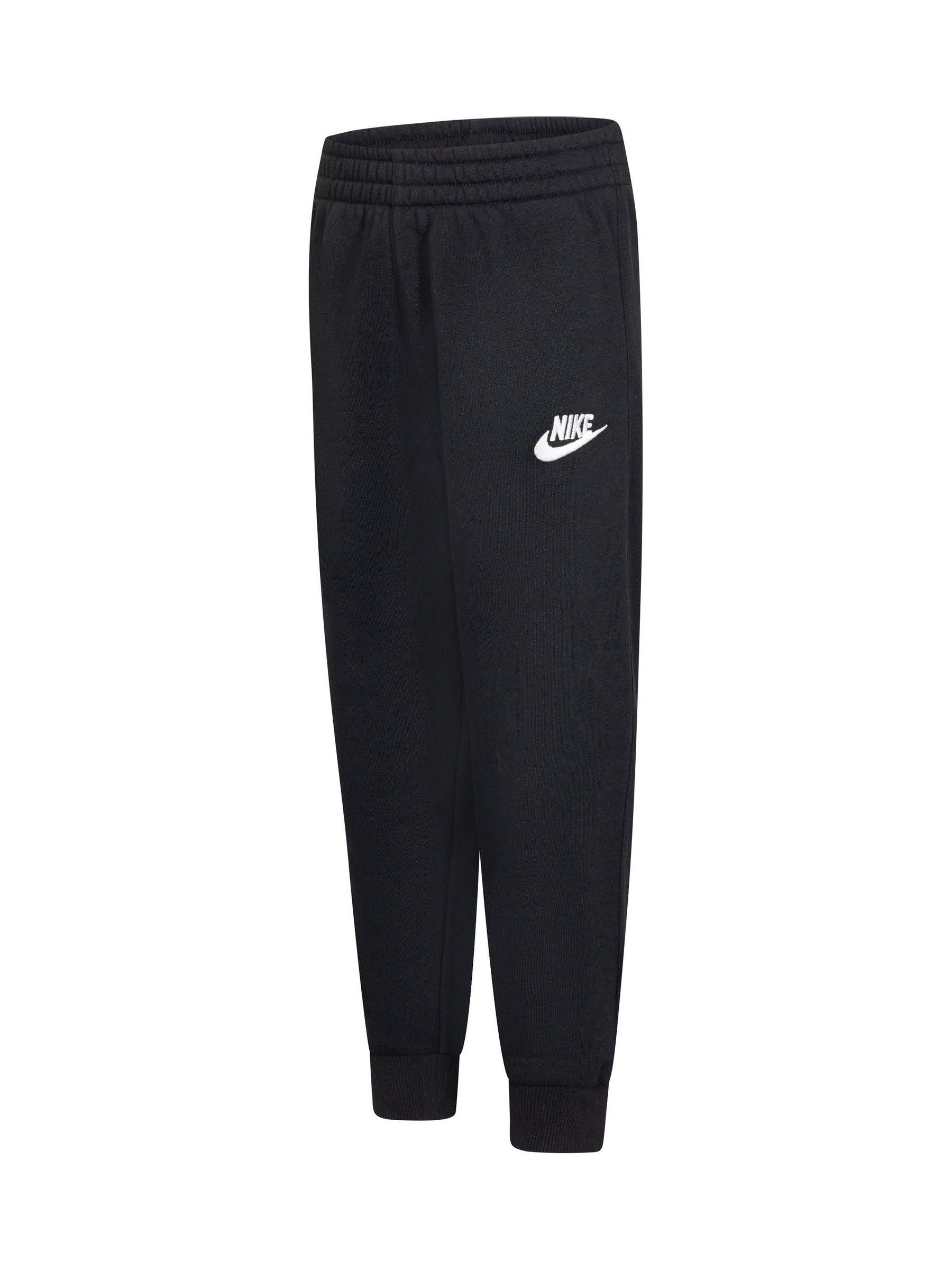 Nike Black Little Kids Club Fleece Joggers image 5