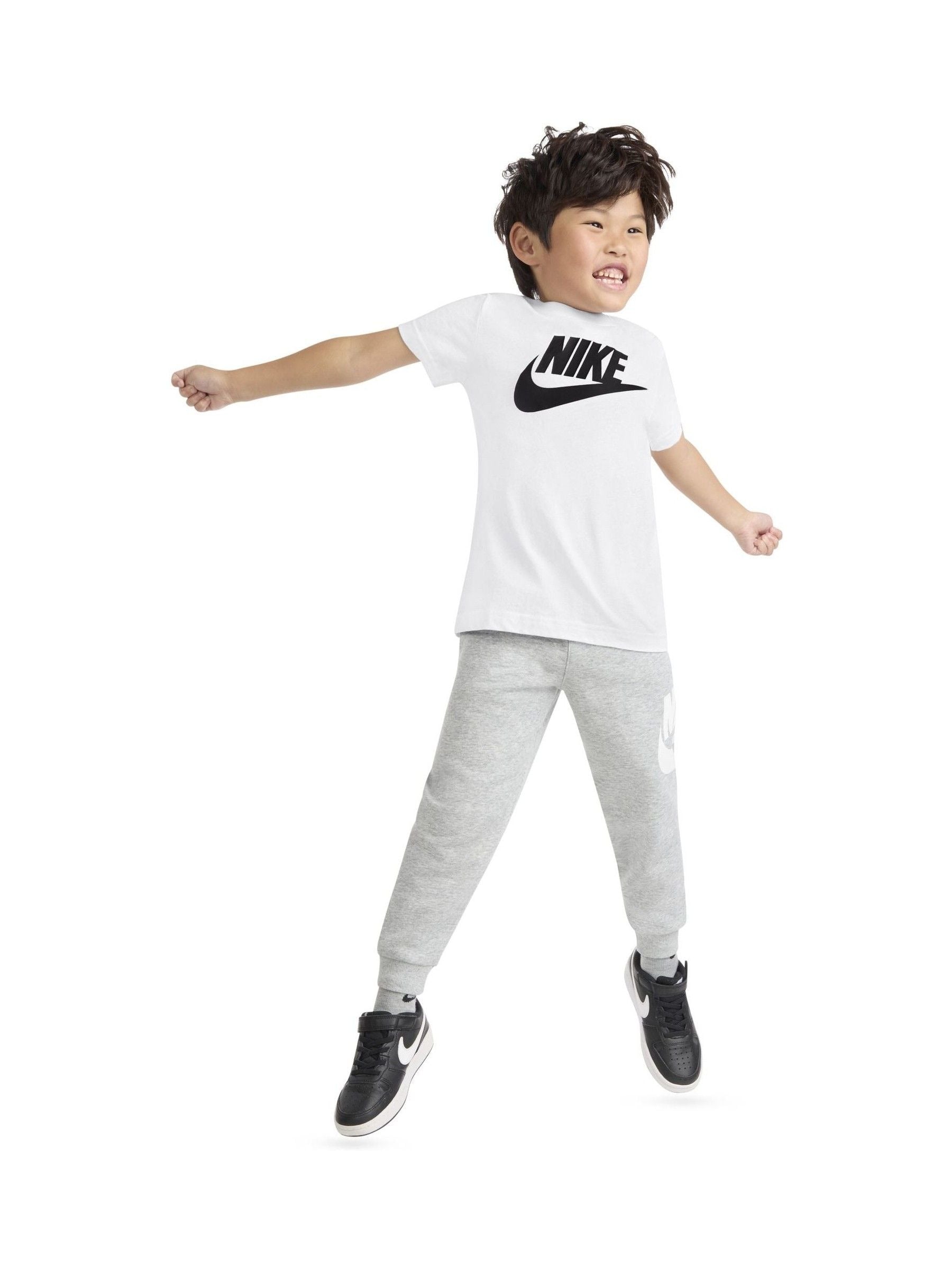 Dsiney Kidz - Nike White Little Kids HBR Futura T-Shirt image 4
