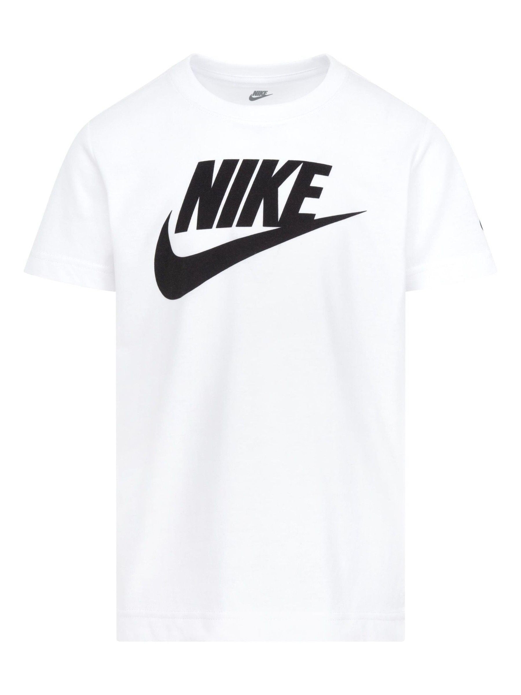 Dsiney Kidz - Nike White Little Kids HBR Futura T-Shirt image 5