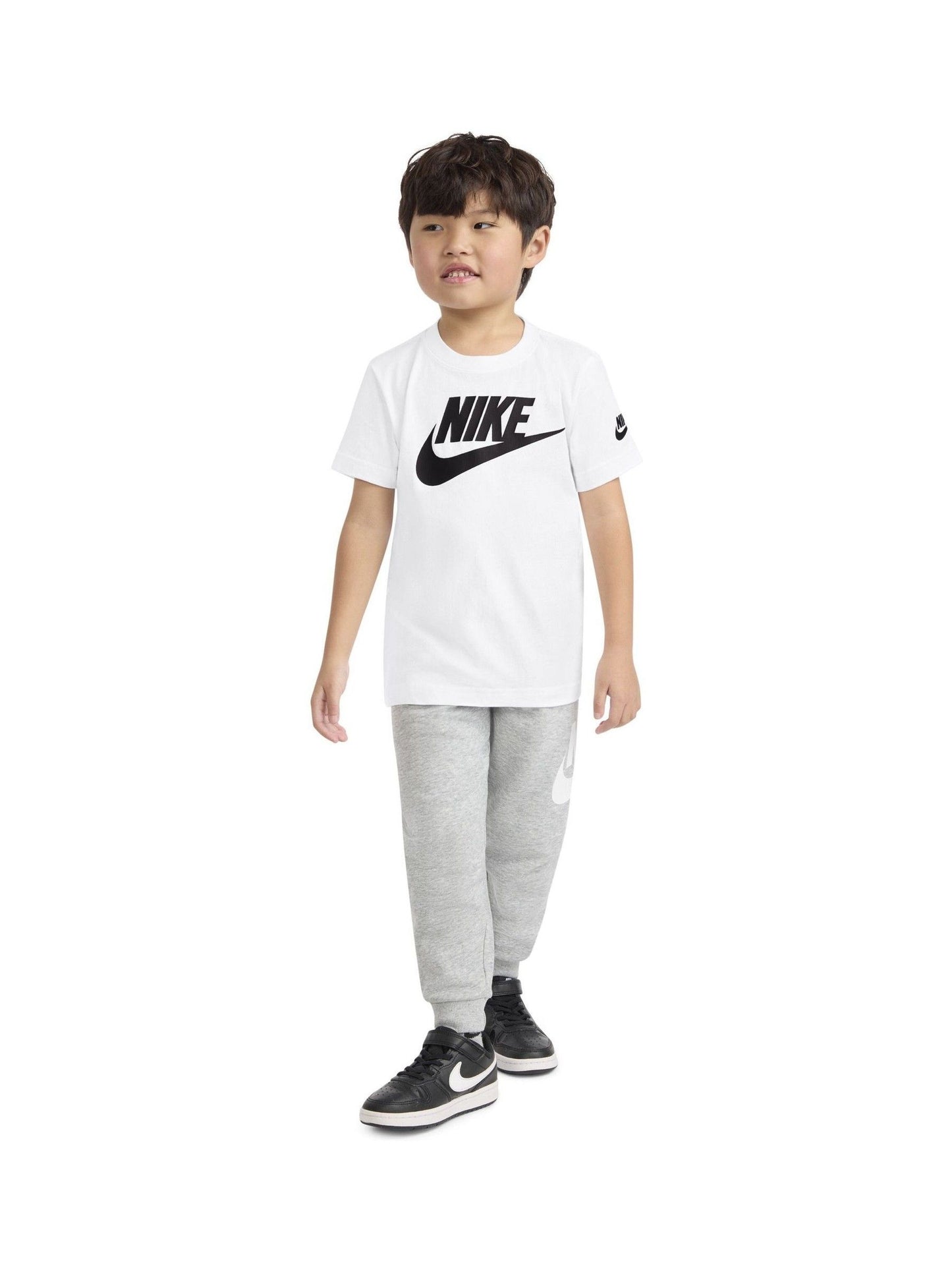 Dsiney Kidz - Nike White Little Kids HBR Futura T-Shirt image 1