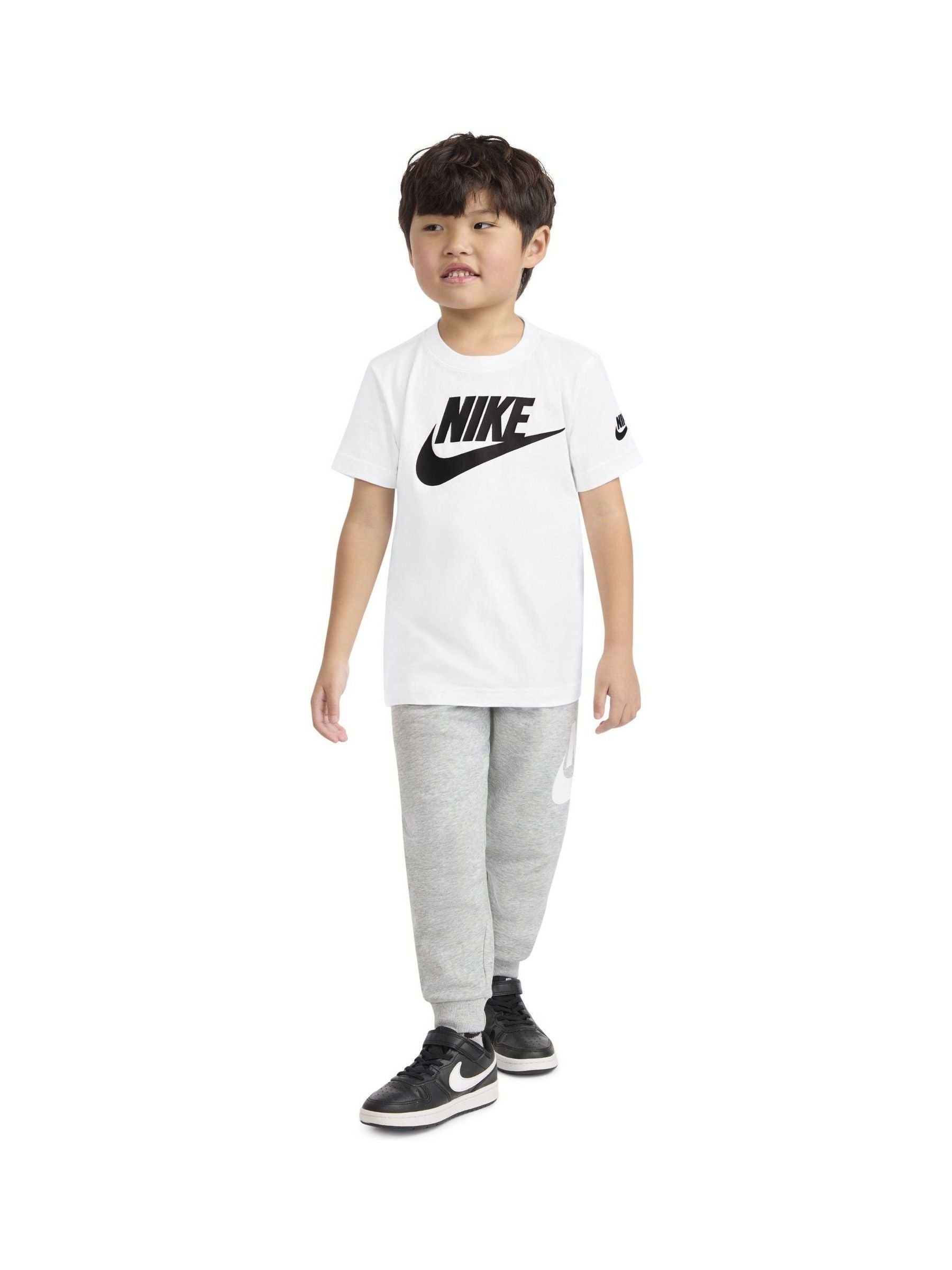 Dsiney Kidz - Nike White Little Kids HBR Futura T-Shirt image 1