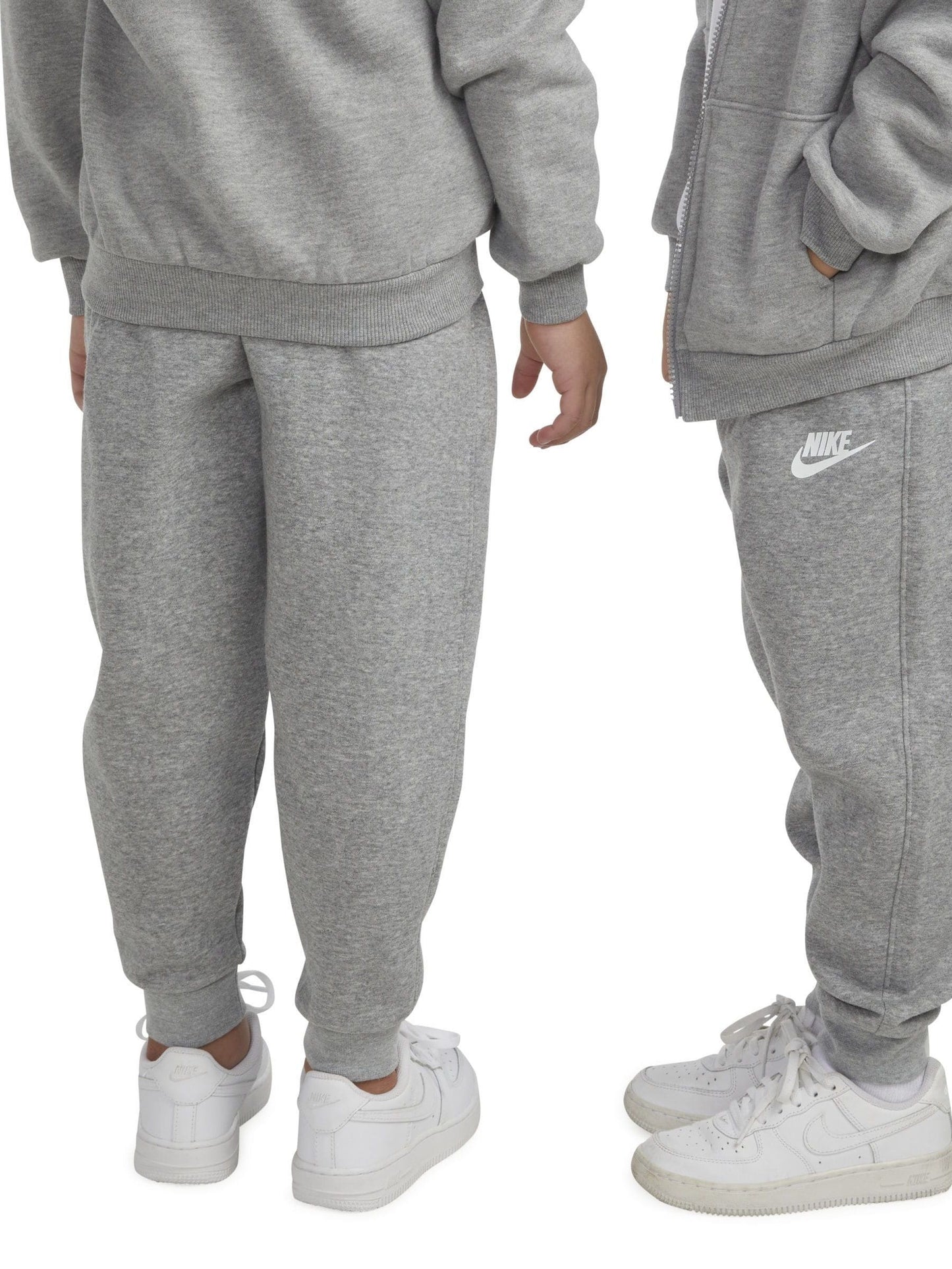 Nike Grey Little Kids Club Fleece Joggers image 2