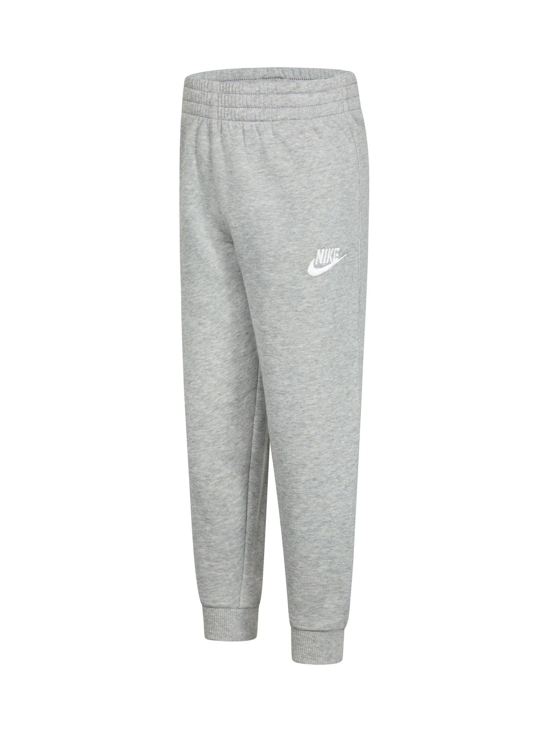 Nike Grey Little Kids Club Fleece Joggers image 5