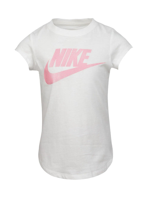 Nike White Little Kids Futura T-Shirt image 1