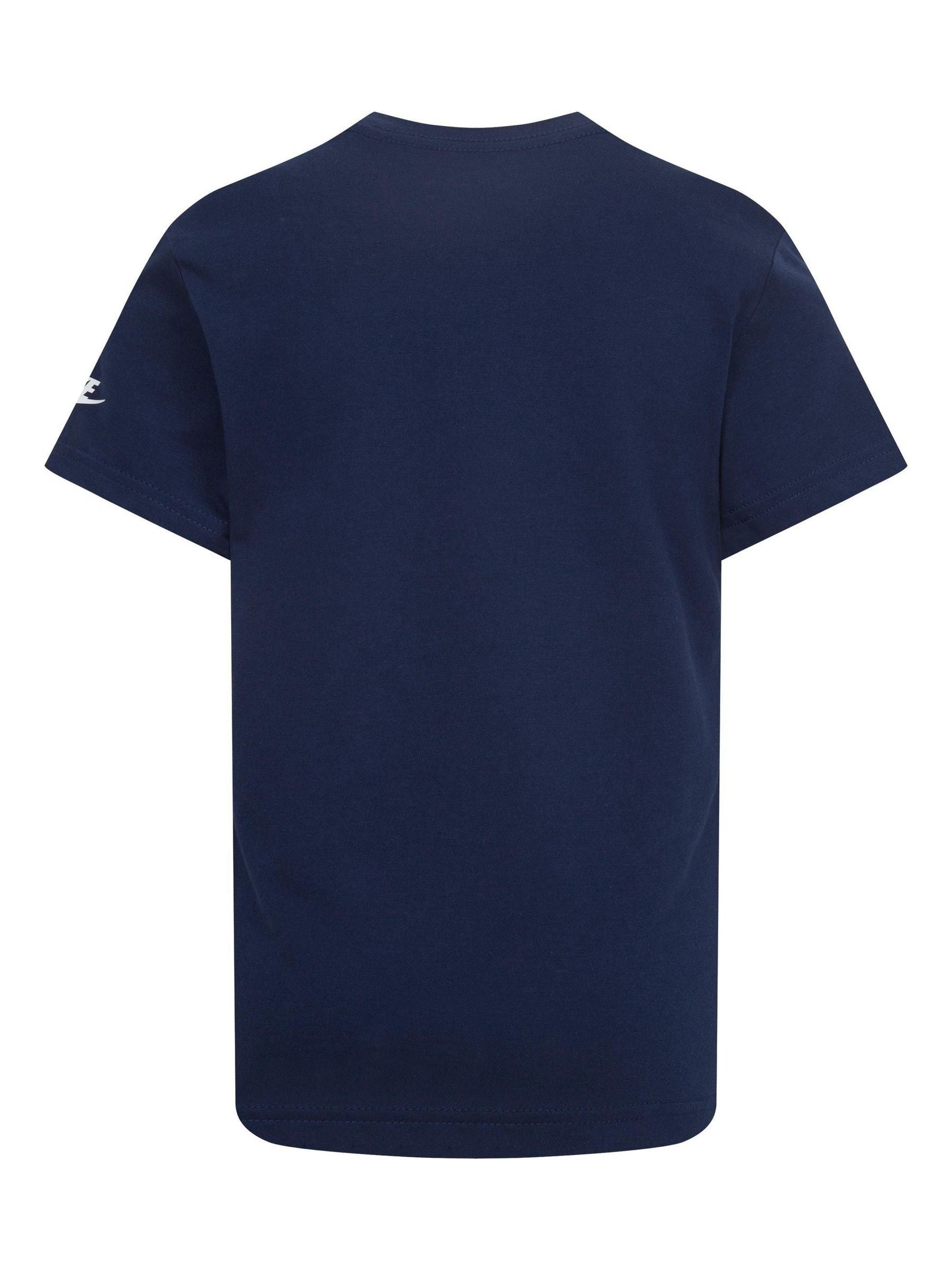 Dsiney Kidz - Nike Navy Futura Little T-Shirt image 3