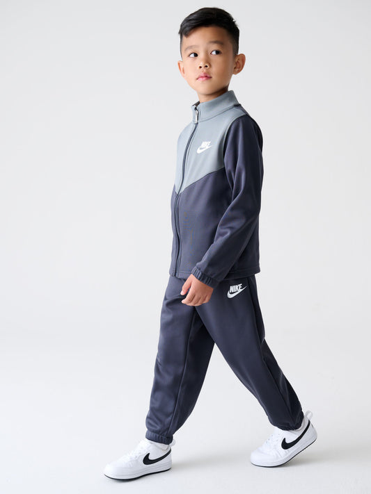 Dsiney Kidz - Nike Grey Little Kids Lifestyle Essentials Poly Tracksuit image 1
