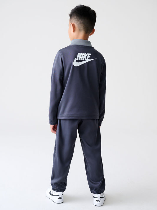 Dsiney Kidz - Nike Grey Little Kids Lifestyle Essentials Poly Tracksuit image 2