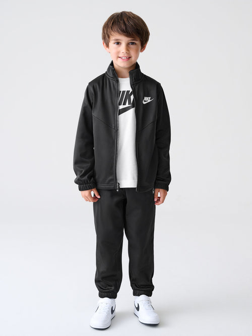 Dsiney Kidz - Nike Black Little Kids Lifestyle Essentials Poly Tracksuit image 1