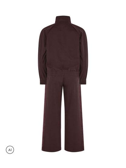PixieGirl Petite Red Satin Trim Wide Leg Trousers & Jacket Set - image 7
