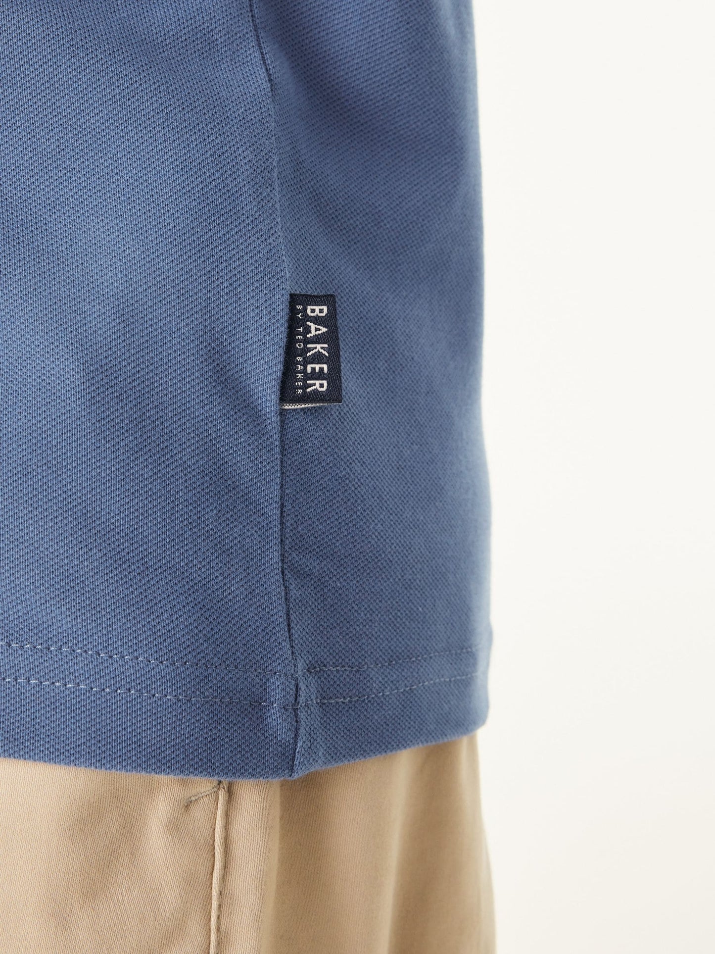 Dsiney Kidz - Baker by Ted Baker Blue Long Sleeve Polo Shirt image 7