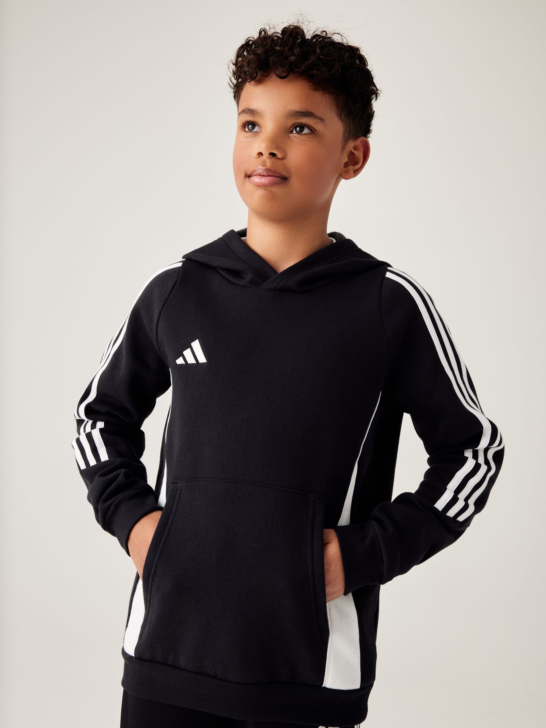 Dsiney Kidz - adidas Black/White Tiro 24 Kids Sweat Hoodie image 1