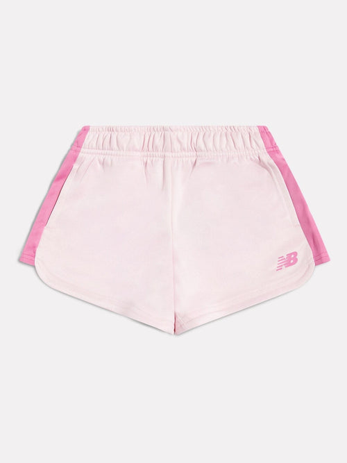 New Balance Pink Linear Team Shorts image 1