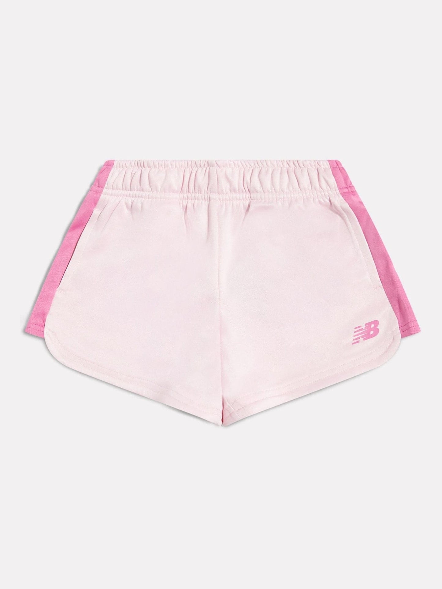 New Balance Pink Linear Team Shorts image 1