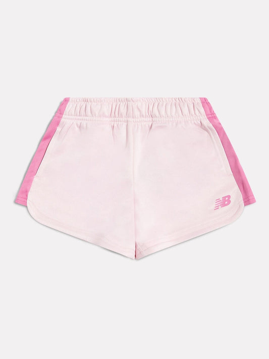 New Balance Pink Linear Team Shorts image 1